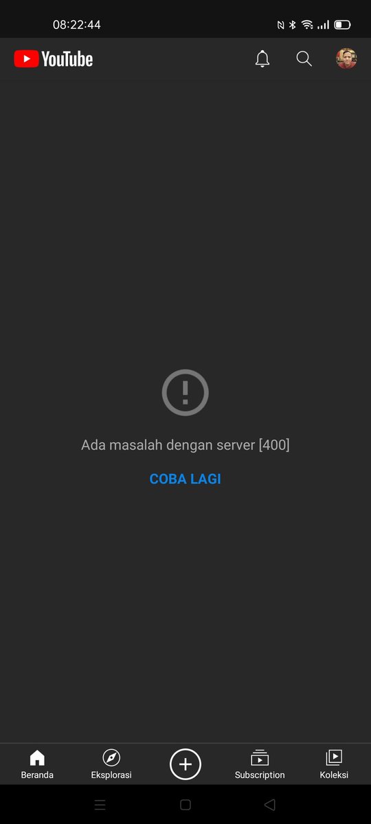 Dens_Aza's tweet photo. Owh...ada apa dengan youtube https://t.co/Bo0xTFzXl3