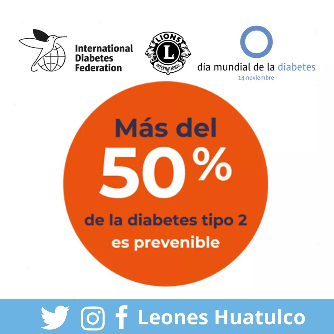 LeonesHuatulco's tweet photo. @LeonesHuatulco #DistritoB8 #México
CONOZCA SU RIESGO DE DIABETES TIPO 2 ingresa https://t.co/nukRN2pd1l
La (FID) estima que, 212 millones de personas, o la mitad de todos los adultos que viven actualmente con diabetes estan sin diagnosticar.
#WorldDiabetesDay #LionsFightDiabetes https://t.co/3ryugTc24G