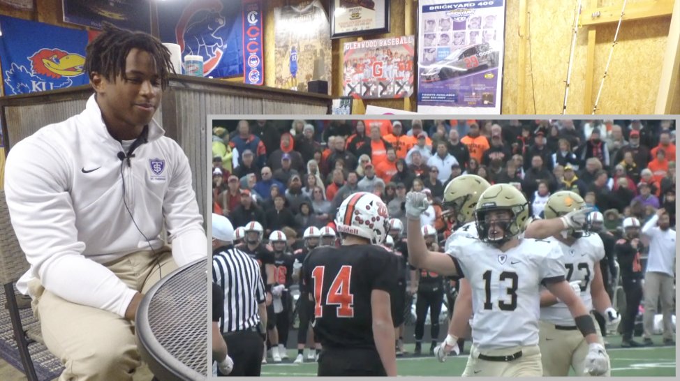Channel1450com's tweet photo. Live Rewind: Alex Sweetland Wraps Up SHG vs Washington in the 6A playoffs from 2018 and talks commitment to St. Thomas More: 
@SweetlandAlex5 
https://t.co/Pz1gXi72lr https://t.co/XMOxlA5xNP
