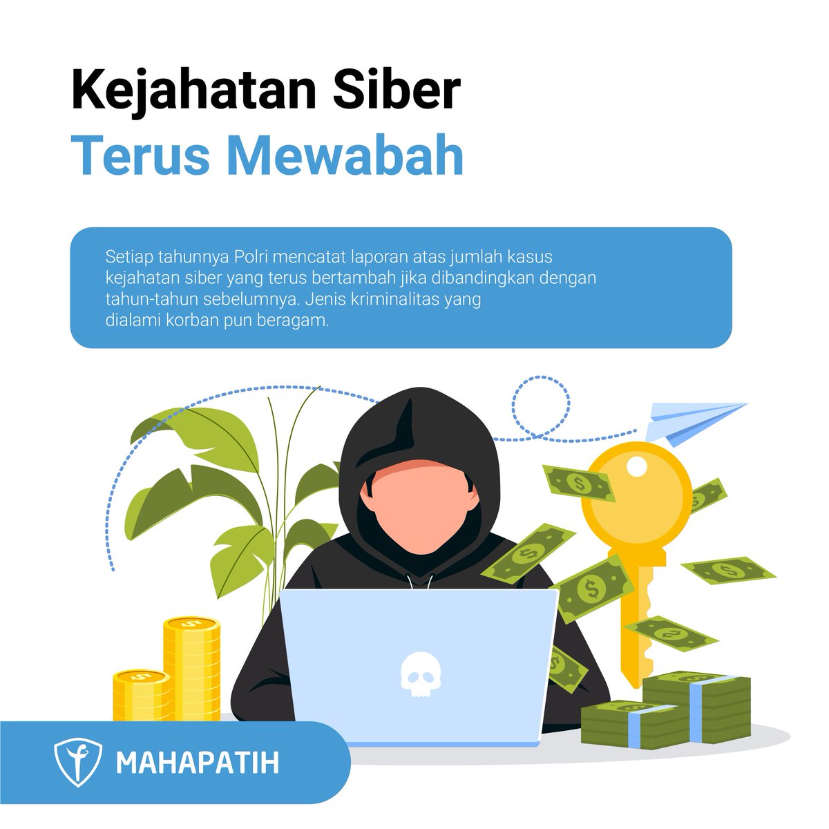 NTofik09's tweet photo. Hai #warganet dan #jagaruangsiber perlu kita tahu dibalik kemudahan internet terdapat resiko kejahatan siber yg bisa mengancam kita kapanpun. Penting utk mengetahui apa saja jenis kriminilitas tsb agar kita tetep waspada dlm melakukan komunikasi di dunia maya.
@kominfokabtegal https://t.co/tGmgZEqxUx
