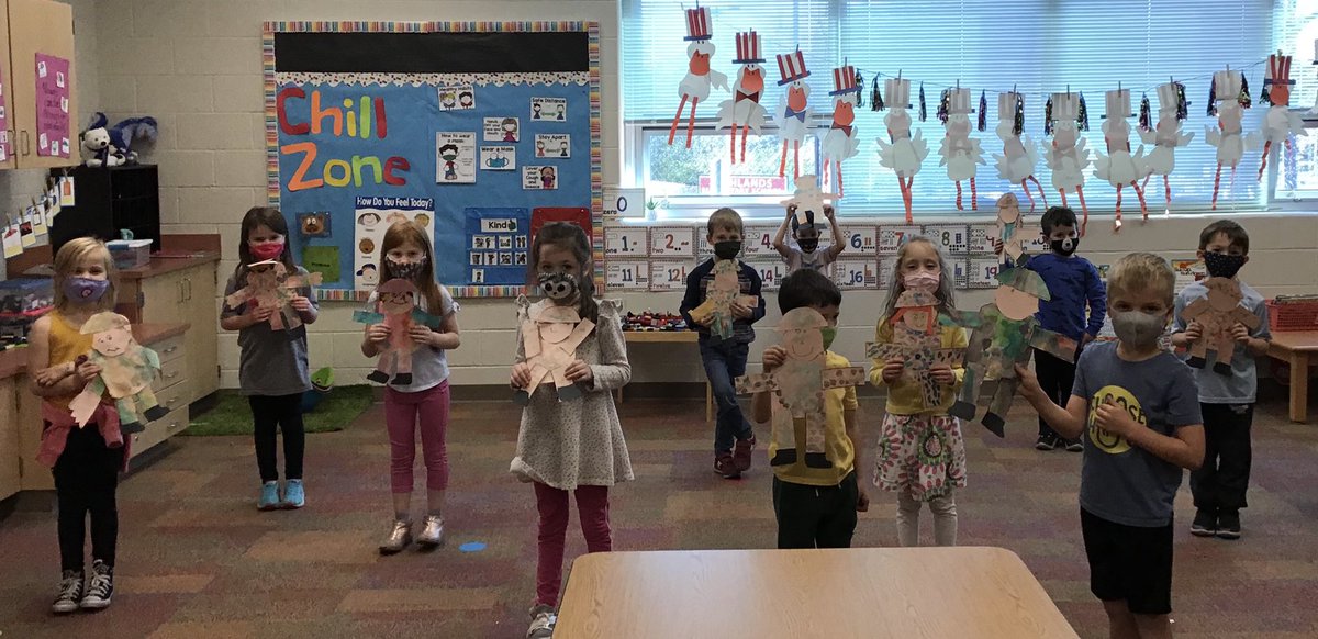 Mrs. Stopperan’s class honoring Veterans today! #wehavegrit #smsdstrong