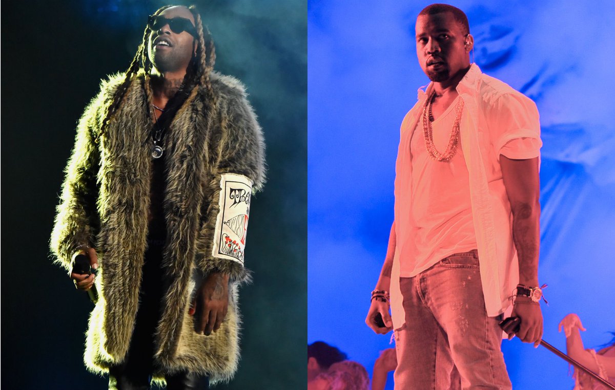8. TY DOLLA  $IGN AND KANYE WEST WHEN EVER THESE TWO LINK UP, TY SOUNDS LIKE AN ANGEL. THEY BRING OUT THE BEST IN EACH-OTHER.