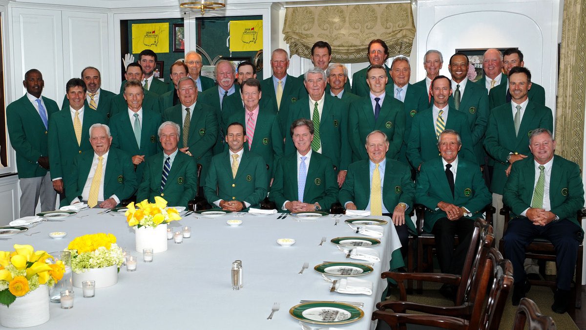 9) Concessions aside, perhaps the Masters most unique tradition is The Champions Dinner — hosted by the previous years winner the Tuesday before each tournament.The best part?They pick the menu — which has seen everything from cheeseburgers to sushi and milkshakes to wine.