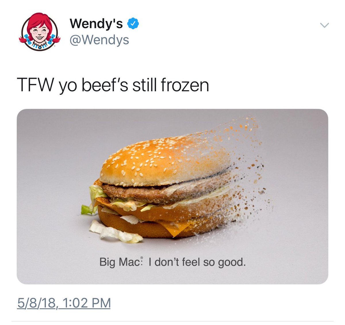 gracemcc02's tweet photo. @scottcowley 1. The election made me realize how comparative ads can be humorous &amp; ruthless. It’s always funny when fast food chains “roast” each other for having inferior burgers, but seeing candidates bash each other instead of promoting their own policies is unsettling. #ICMKTG #NKU205 https://t.co/279azkBkHx