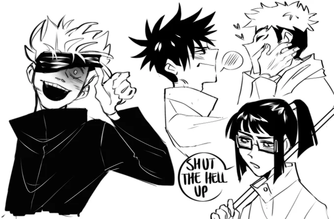 satoru gojou me cagaste la vida #JujutsuKaisen 