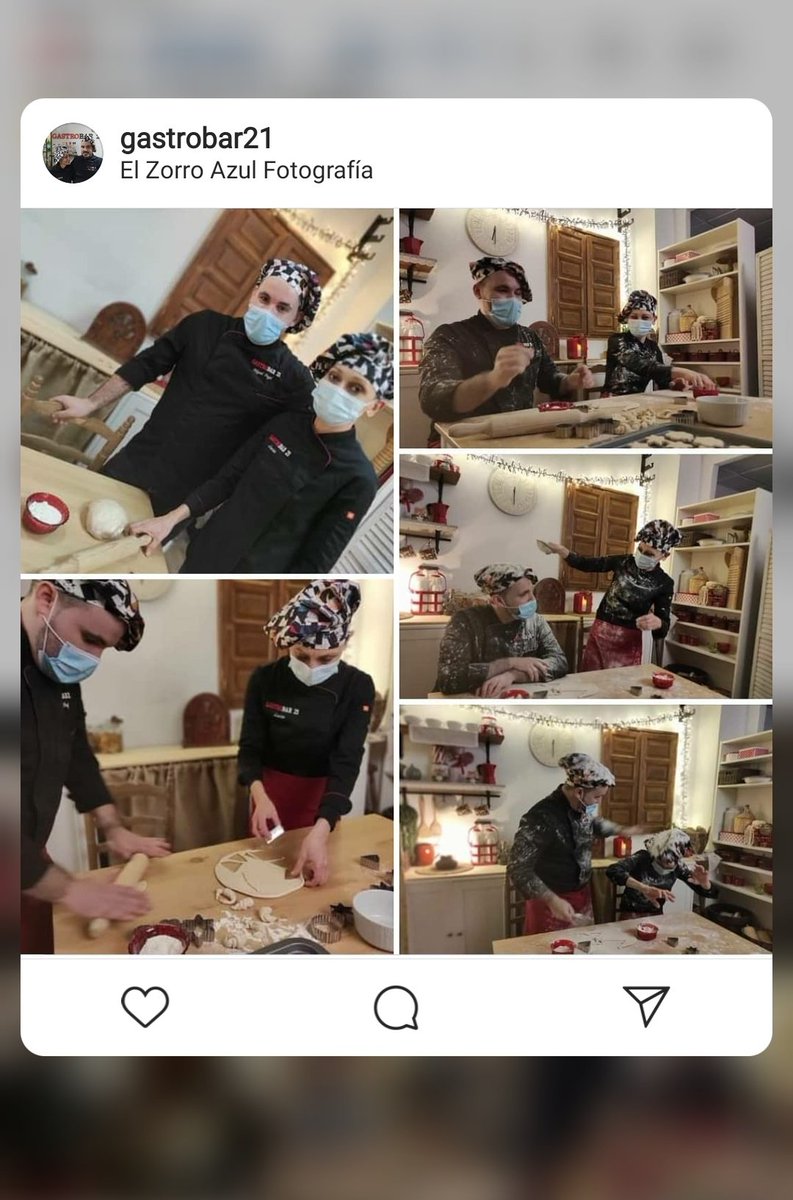 GastroBar21's tweet image. ❗️CAMPAÑA NAVIDADES 2020 ‼📣
Os traemos el #MakeOff d la #CampañaNavidades2020 que hemos realizado en el estudio  @elzorroazulfotografia ; si estas Navidades quieres tener un recuerdo diferente desde #GastroBar21 te los recomendamos 🥳

🤗Muy pronto tendréis la sesión oficial.