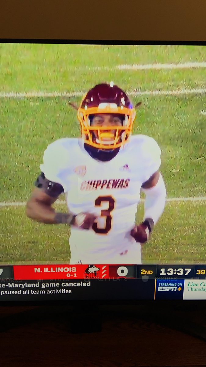 Thurston alumni #3 #alonzomccoy #centralmichigan #centralmichiganfootball #chips #fireupchips #thurstonhighschool #thurstonsouthredford #weareeagles🦅