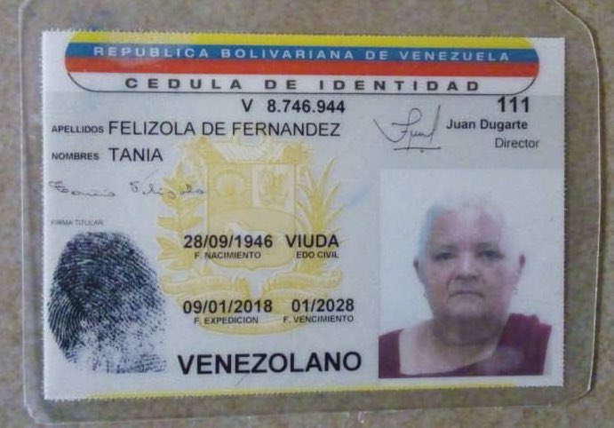 La Sra. Tania tiene 74 años, es sobreviviente de cáncer y es amputada de una de sus piernas. Necesita urgente una silla de ruedas. Se encuentra en Nueva Casarapa, Guarenas . Cualquier institución o particular que pudiera tenerla, por favor contactarnos. Muchas gracias 🙏🏼💜