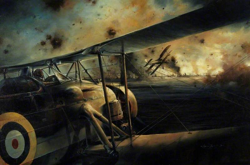 mrdavidboberesq's tweet photo. "Taranto, Italy."
By Robert Taylor.
Oil on canvas.
H 68.5 x W 105 cm.
In collection of @FleetAirArmMus.
Accession # E01563.
#OnThisDay
#RoyalNavy
#FlyNavy
#Taranto80 https://t.co/ICnI5Bs5qq