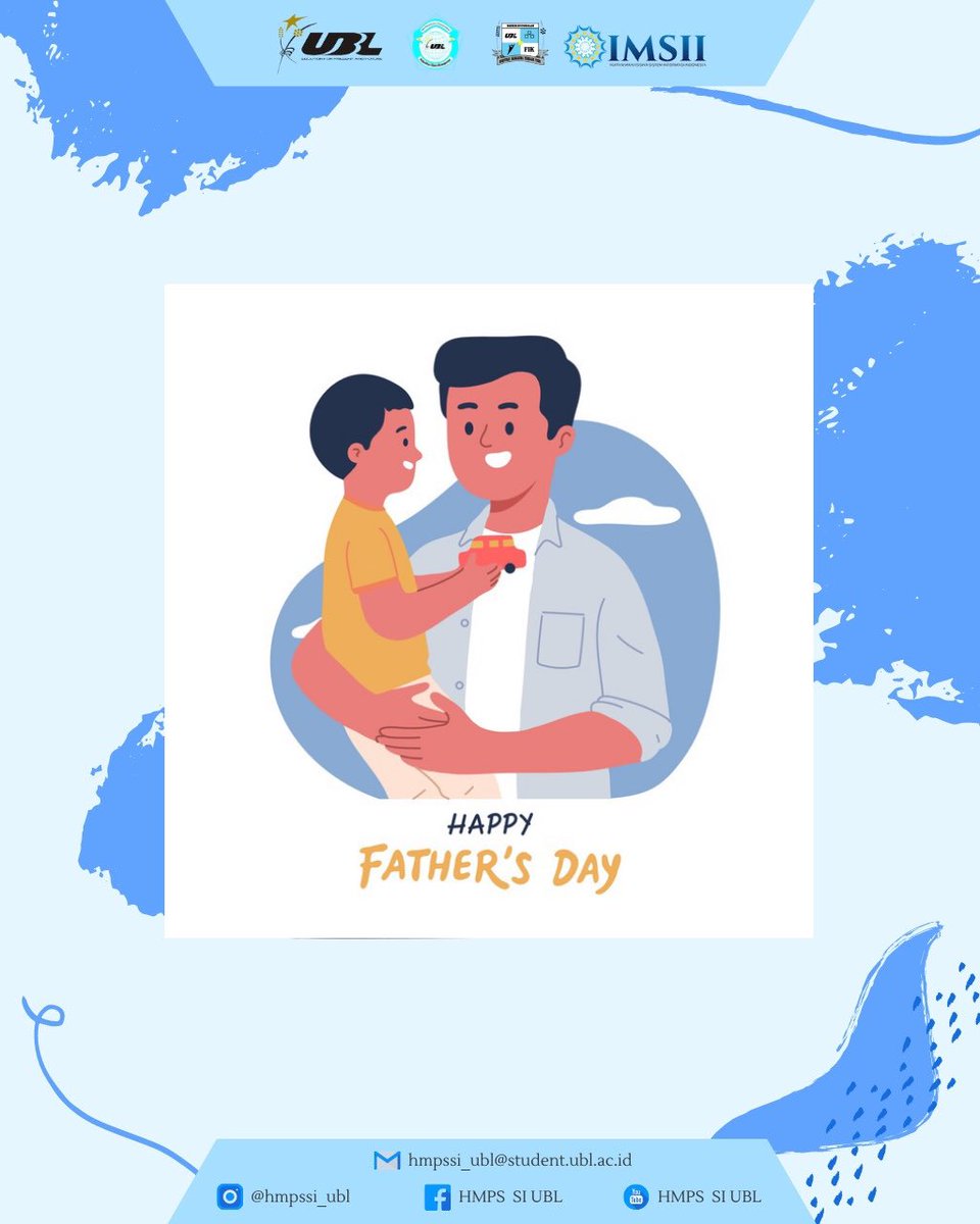 Selamat Hari Ayah 2020. Ayah adalah seorang pria biasa yang diubah oleh cinta menjadi pahlawan, pendidik, dan pembawa kebahagiaan.

#salamteknologi
#fikjaya
