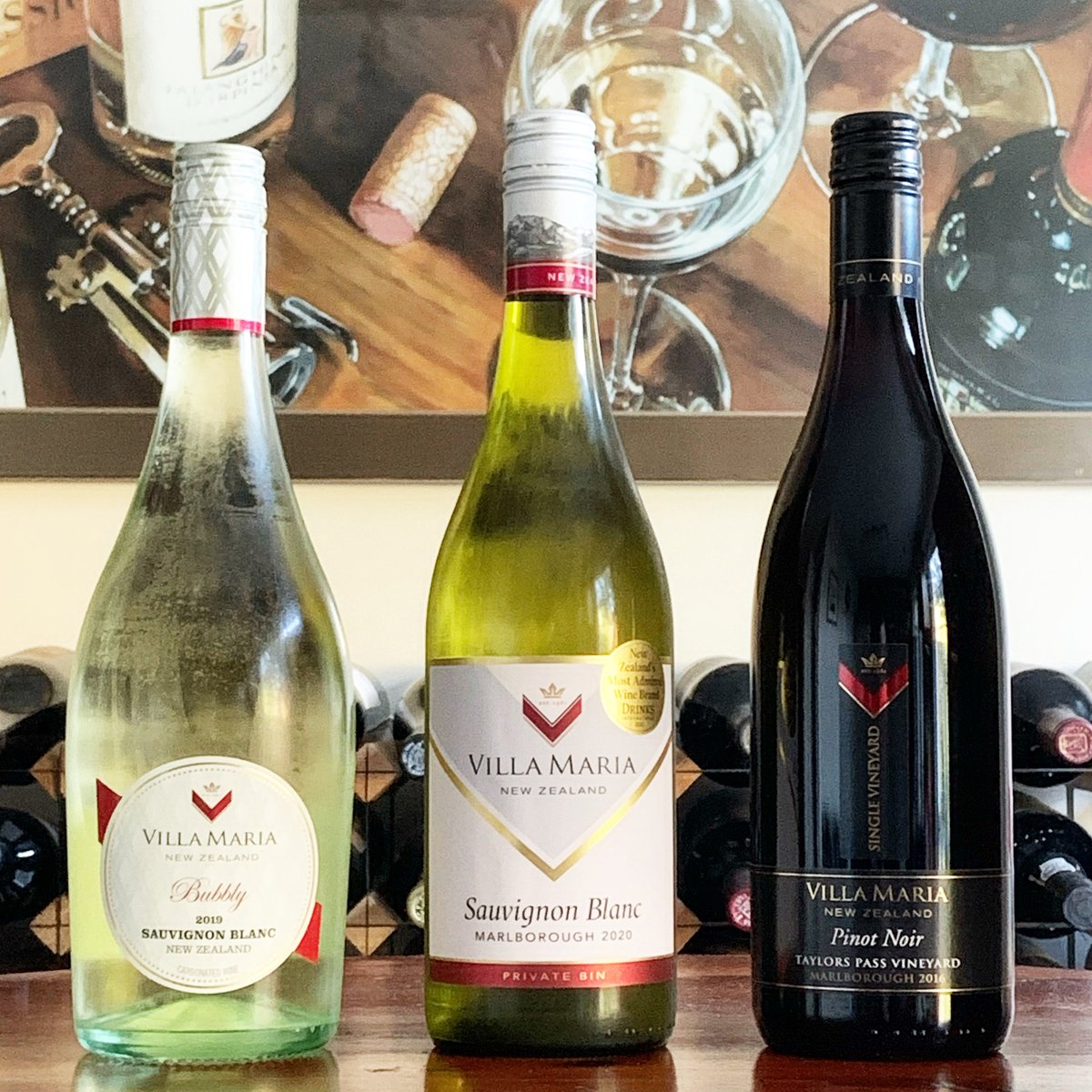 myvinespot's tweet photo. Whether it’s a light sparkler, crisp Sauvignon Blanc, or charming Pinot Noir, @VillaMaria_Wine offers consistently good quality and solid value for the money.
Find yours here -> https://t.co/ldkIrAzNYt
Enjoy!
#FirstSipNZ #VillMaria #wine #WineWednesday #SipUp https://t.co/QhWYgcc9HH