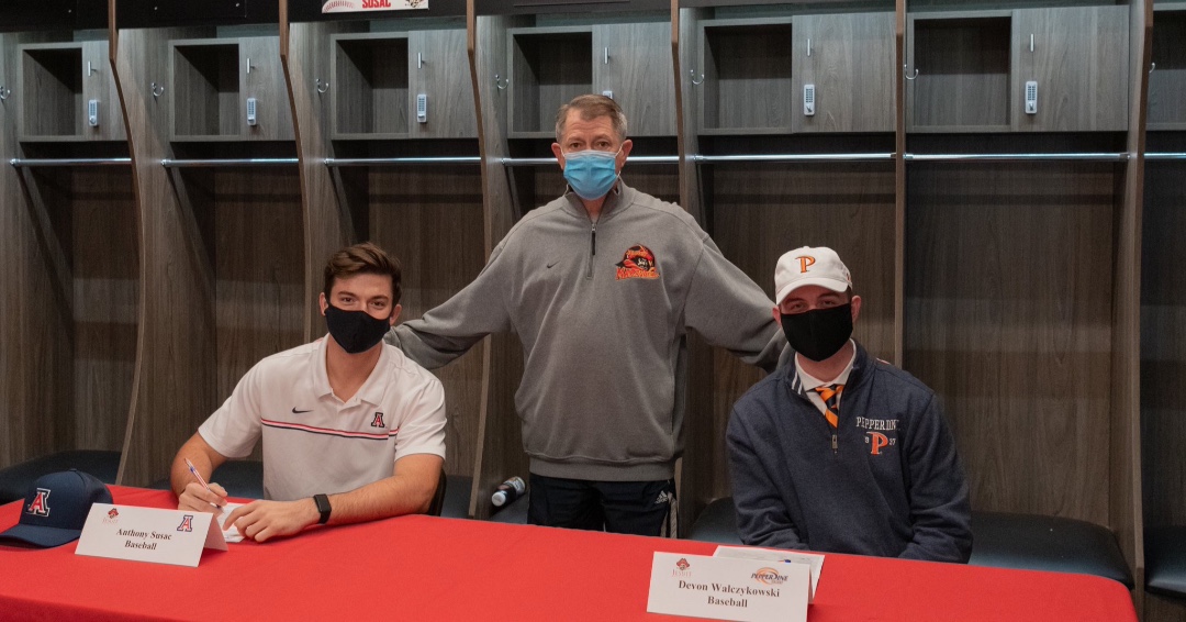 Congrats to our very own Devon Walczykowski and all of the athletes today who signed their National Letters of Intent!! #hard90