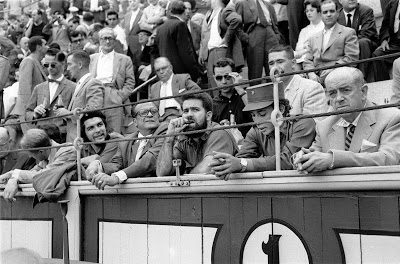 As well as images of Ernesto "Che" Guevara walking in Madrid & attending a bullfight with members of Franco's secret police.  https://www.cubacenter.org/archives/2020/11/11/cubabrief-bacardi-environmental-stewardship-recognized-while-castro-regimes-rum-maker-harms-cubas-yet-a-travesty-continues 28/