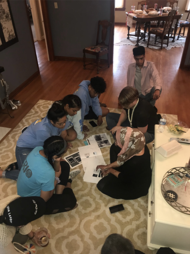 In Enid, we met different folks in the Community, and got to talk to even more Marshallese students at EHS about the exhibit and their ideas and vision for it. More stories. More delicious food. More new friends.