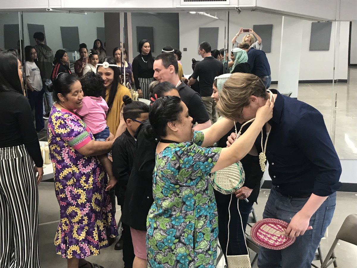 In Enid, we met different folks in the Community, and got to talk to even more Marshallese students at EHS about the exhibit and their ideas and vision for it. More stories. More delicious food. More new friends.