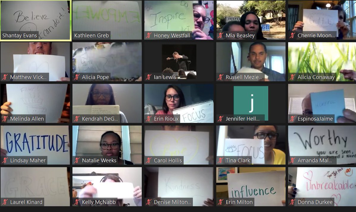 Loved reflecting on our “word” of the year with CCSD PBIS Coaches. A huge thank you to <a href="/JenniferHLawson/">Jennifer Lawson</a> for the inspiring opening message, reminding us all to “continue with the convictions of our hearts.” <a href="/cobbpositivesc1/">Positive School Culture Support</a> <a href="/cobb_pbis/">CobbPBIS</a> <a href="/ShantayEvans17/">Shantay Evans</a>