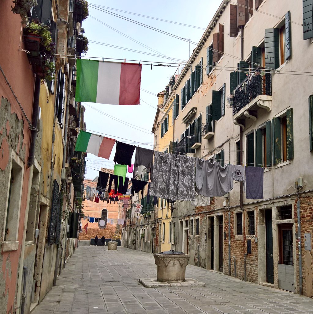Recent  #Washing moments. Lots of sunny drying days over the last couple of weeks.  #Venezia  #Venice  #Castello