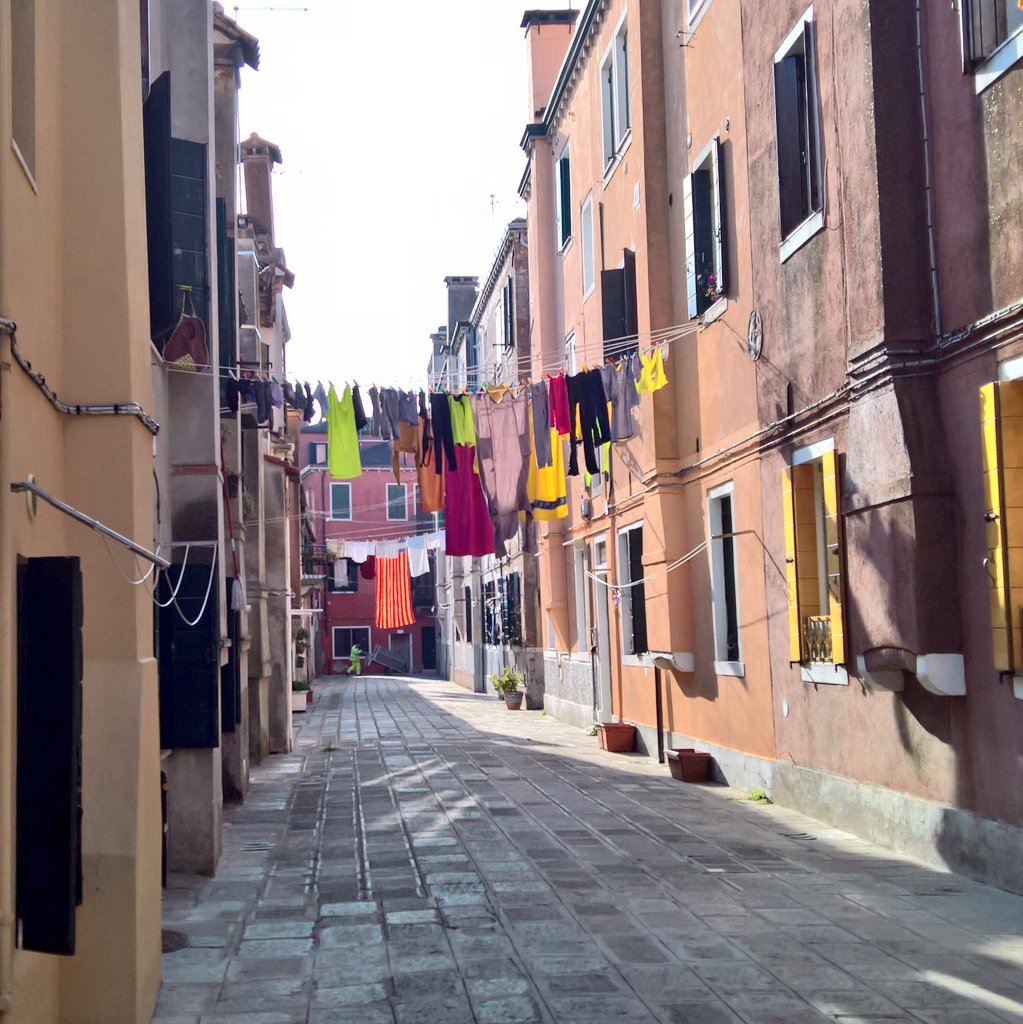 Recent  #Washing moments. Lots of sunny drying days over the last couple of weeks.  #Venezia  #Venice  #Castello