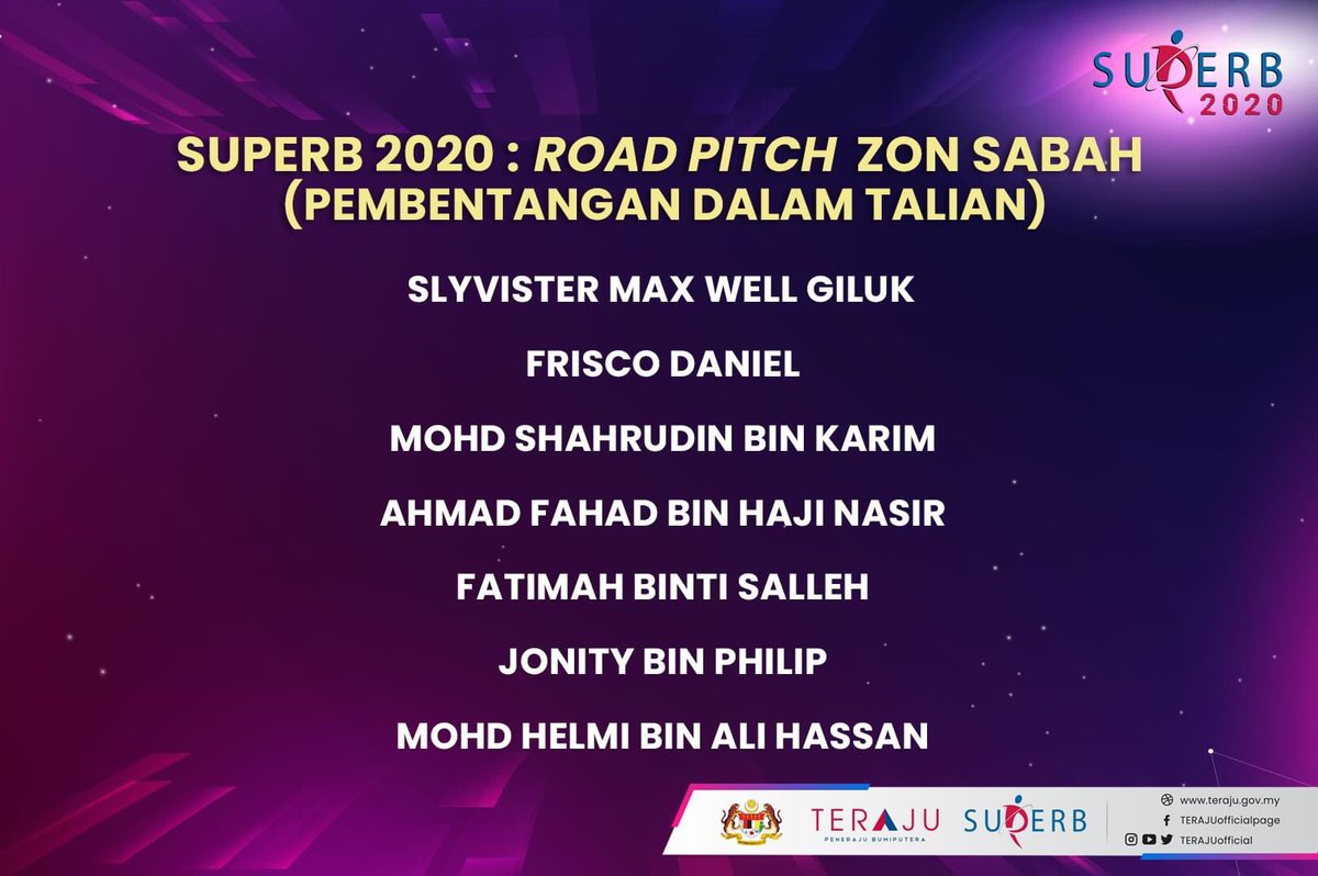TERAJUofficial's tweet photo. #SUPERBBusiness #CeritaSUPERB #SUPERB2020
#TERAJUOfficial #TERAJU
#usahawanbumiputera #usahawan
#bumiputera #entrepreneurs
#agendaBumiputera #geran #perniagaan #grantforbusiness https://t.co/0zkpTuNcZV