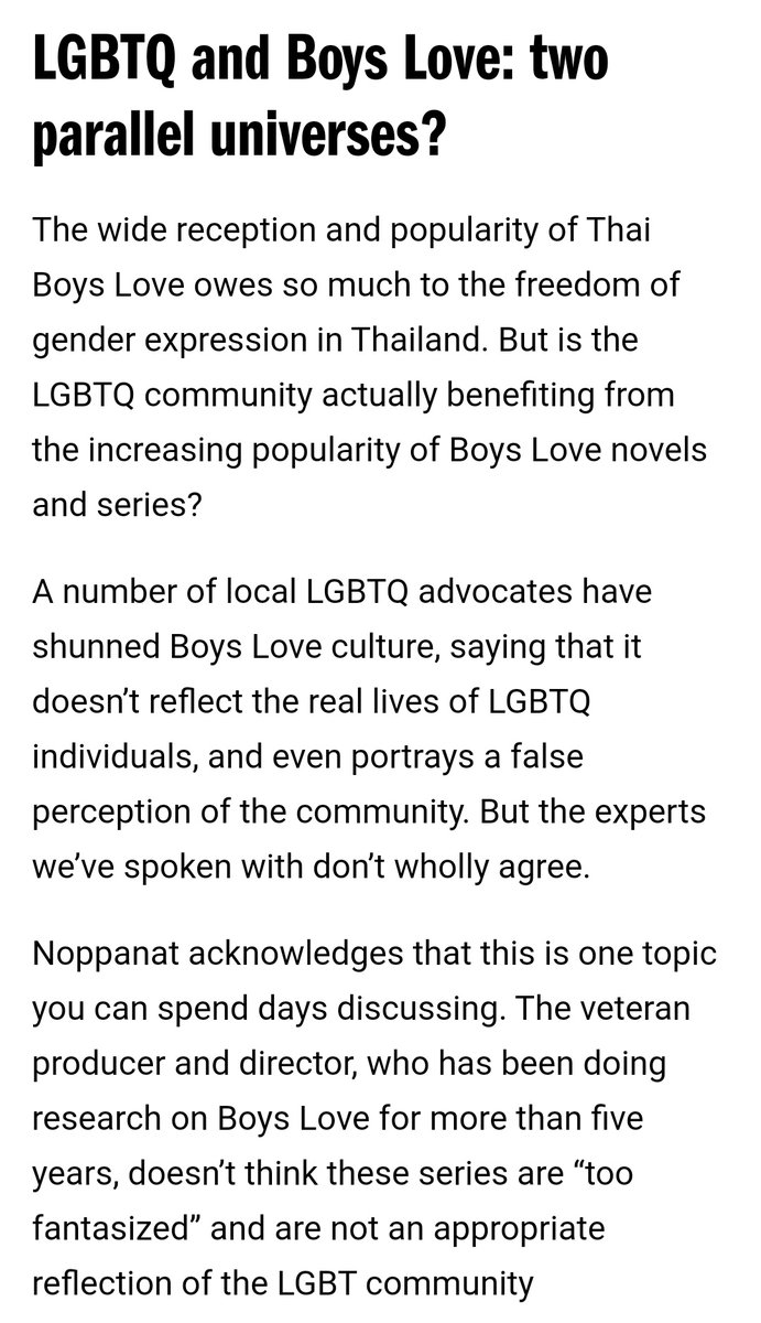 Seeing boys love from another perspectives.Full article:  https://www.timeout.com/bangkok/lgbtq/thai-boys-love-culture