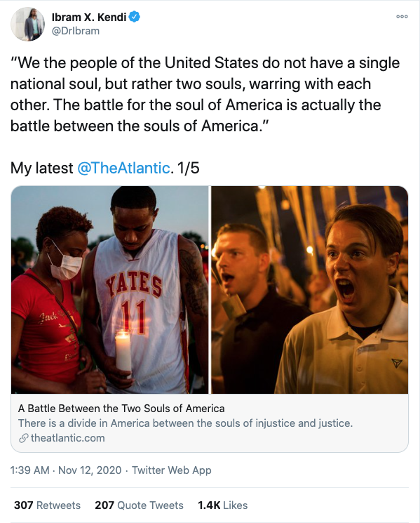 clairlemon's tweet photo. Sad to see a venerable publication like @TheAtlantic push such Manichean thinking to its audience. Just look at the image selected to illustrate the piece 👇

Do they really think this helps anyone? https://t.co/tNKts1rkBD