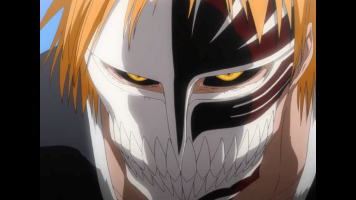 However, Ichigo is reluctant to rely on hollowfication again in front of Orihime. Though she overcame her PTSD when he hollowfied against Grimmjow, Ichigo knows embracing that power is something of a trigger for her now and is hesitant to use it unless he has to.