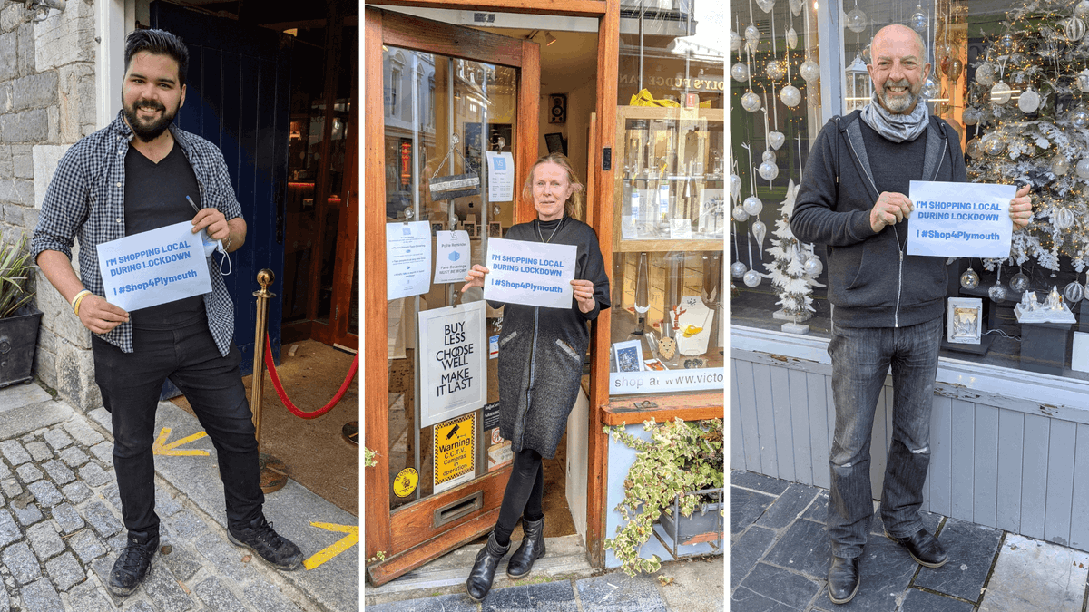With so many of our local independent businesses offering deliveries, click and collect and other alternative ways to shop, we are asking you to join us in pledging to #ShopLocal this Christmas! Post your photos and tag @Shop4Plymouth + use #Shop4Plymouth