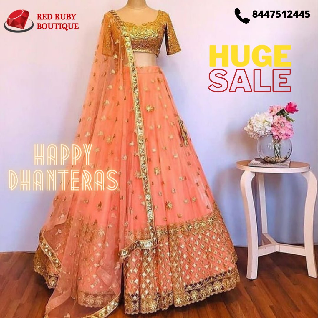 redrubybou's tweet image. Wish you All Happy Dhanteras and Happy Diwali Bring the light and happiness on this festival with us, Enjoy the festival of lights

Designer Lehengas and Ladies Dresses available at cheap cost,

Contact as at - 8447512445

#Dhanteras #Sale #Diwali2020 #indianlehenga #lehenga