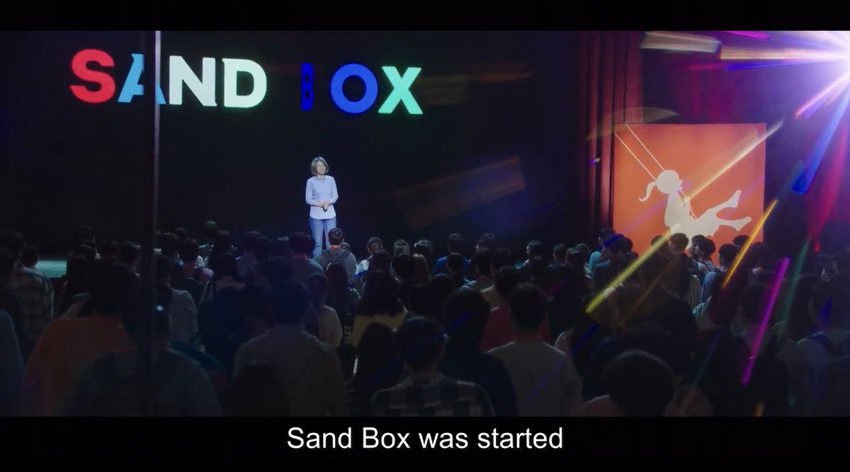 SooHak has explained what Sand Box is, it's Start Up Acceleratorstartup accelerator is an organization created by experienced entrepreneurs to help early-stage companies develop their product, hone their business model, and most importantly connect with investors.