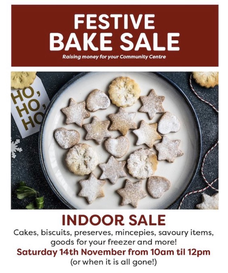Just a reminder that our bake sale is on Saturday, starts at 10 am. #bakesale #localcharity #shoplocal #coldstream