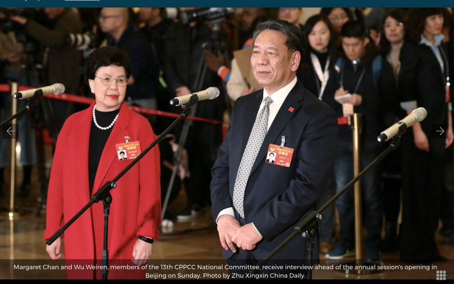In 2016, Margaret Chan barred Taiwan from the WHO's annual forum, saying it violated the “one China” principle.As a reward for all of this, China's regime appointed Chan to the Chinese Communist Party's top advisory body, the Chinese People’s Political Consultative Conference.