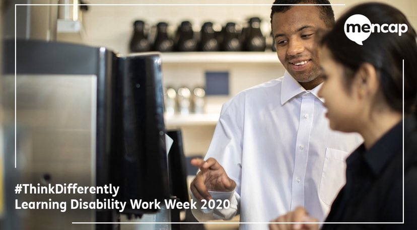 capper_mark's tweet image. Day 4 of Learning Disability Work Week. 
***NEWSFLASH***
Mencap and other organisations like ours make it easy for employers to hire people with a learning disability or autism. 

Find out more about Mencap’s provision here: mencap.org.uk/advice-and-sup…
#ThinkDifferently #LDWork20