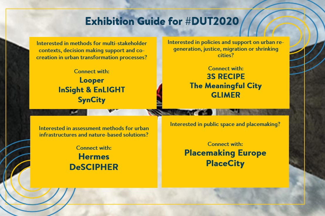 JPIUrbanEurope's tweet photo. Now open: Exhibition and conference platform has opened at JPI Urban Europe Policy Conference #DUT2020. Welcome all registered participants and exhibitors🚀
https://t.co/vwH6lNpyhl
#MakingCitiesWork #ENSUF #SUGInexus #DrivingUrbanTransitions #DUT #CohesionPolicy https://t.co/dOjMY37oOs