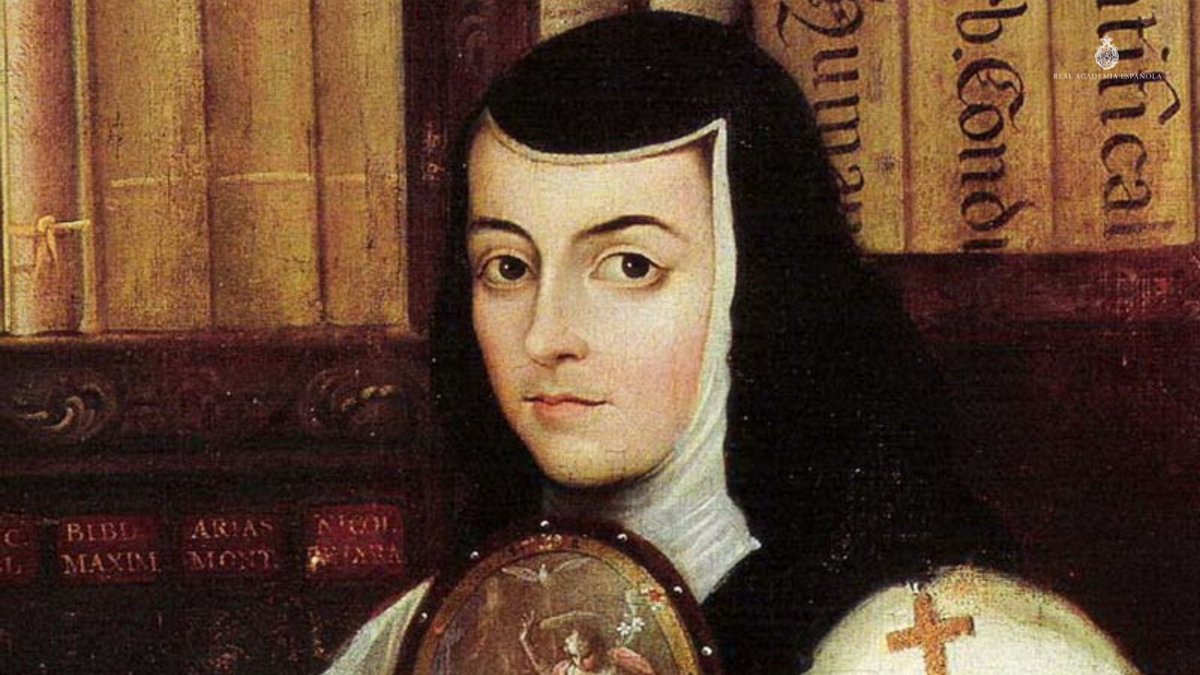 RAEinforma's tweet photo. Hoy se cumplen 372 años del nacimiento de sor Juana Inés de la Cruz (1648-1695). La recordamos con sus versos:

«En fin, te vas. ¡Ay de mí! 
Dudosamente lo pienso: 
pues, si es verdad, no estoy viva, 
y, si viva, no lo creo».

¿Qué versos destacarían ustedes? https://t.co/zIcF54XiGX
