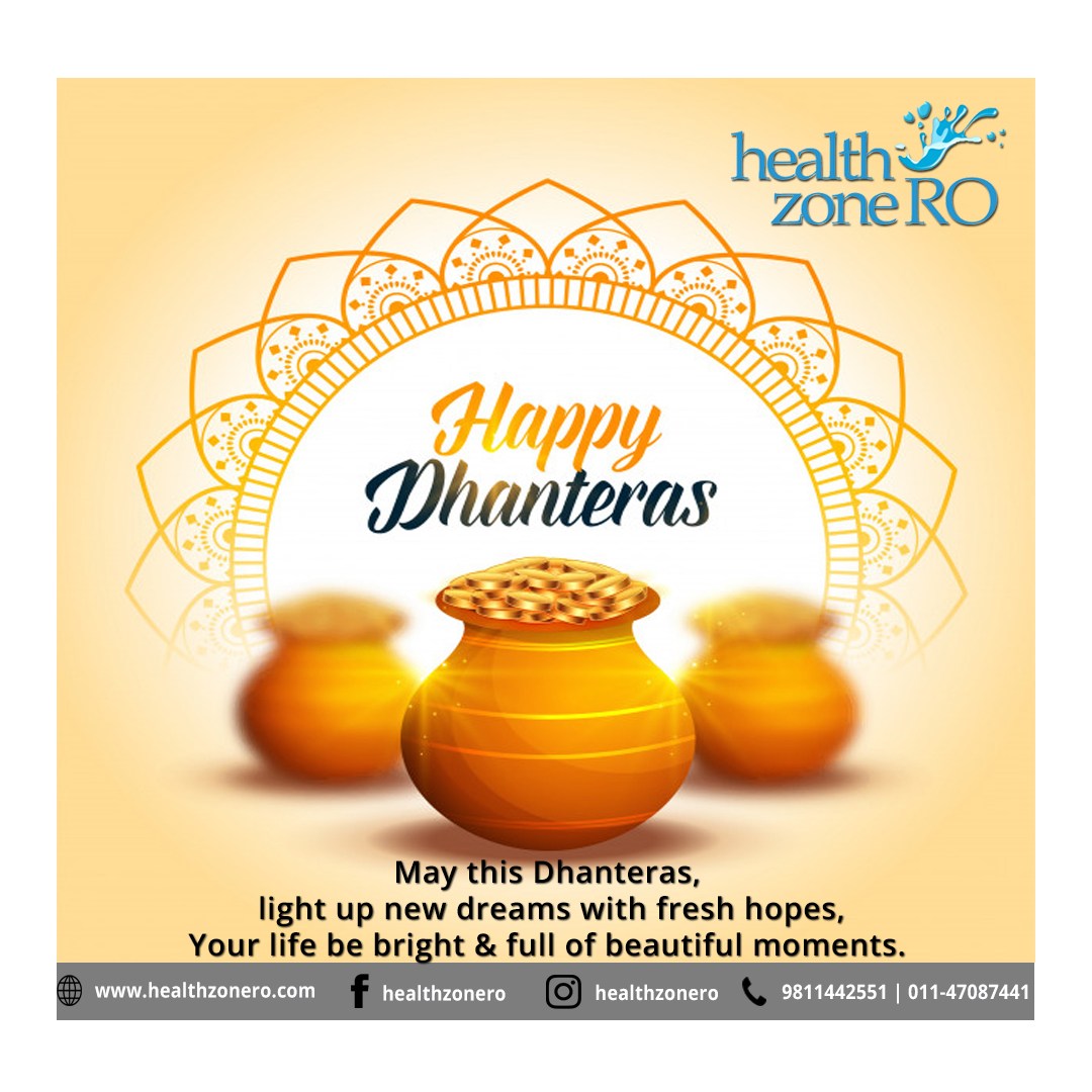 HealthZoneRO's tweet photo. May this Dhanteras light up new dreams with fresh hopes. Your life be bright &amp; full of beautiful moments. 

HAPPY DHANTERAS!

.
.
#healthzonero #HappyDhanteras #HappyDhanteras2020 #water #waterfilter https://t.co/w9ZmMxINYj