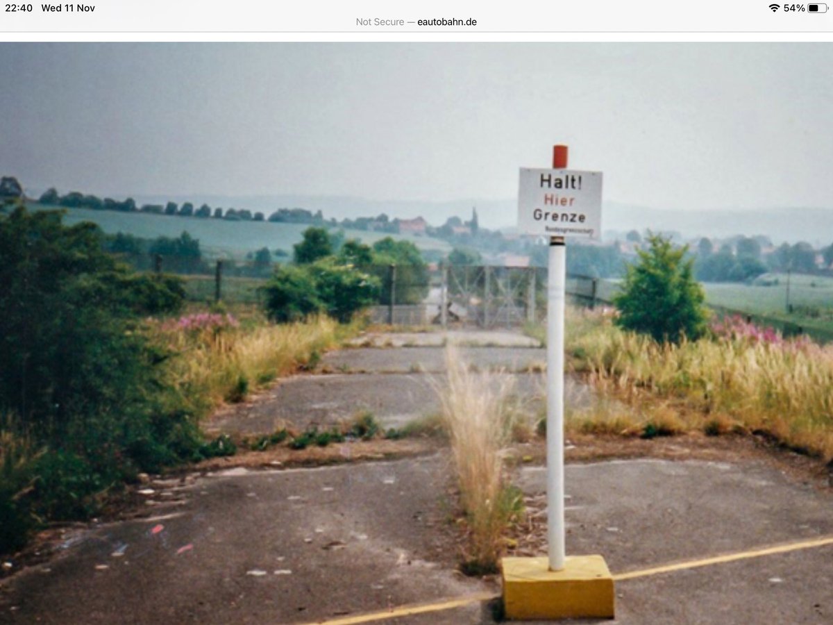23/ This was the border by the A4 in 1989 just months before Willi had that conversation with Major Fleischmann. Part of me still has “die Grenze im Kopf” (the border in my head.) But thankfully it’s long gone.