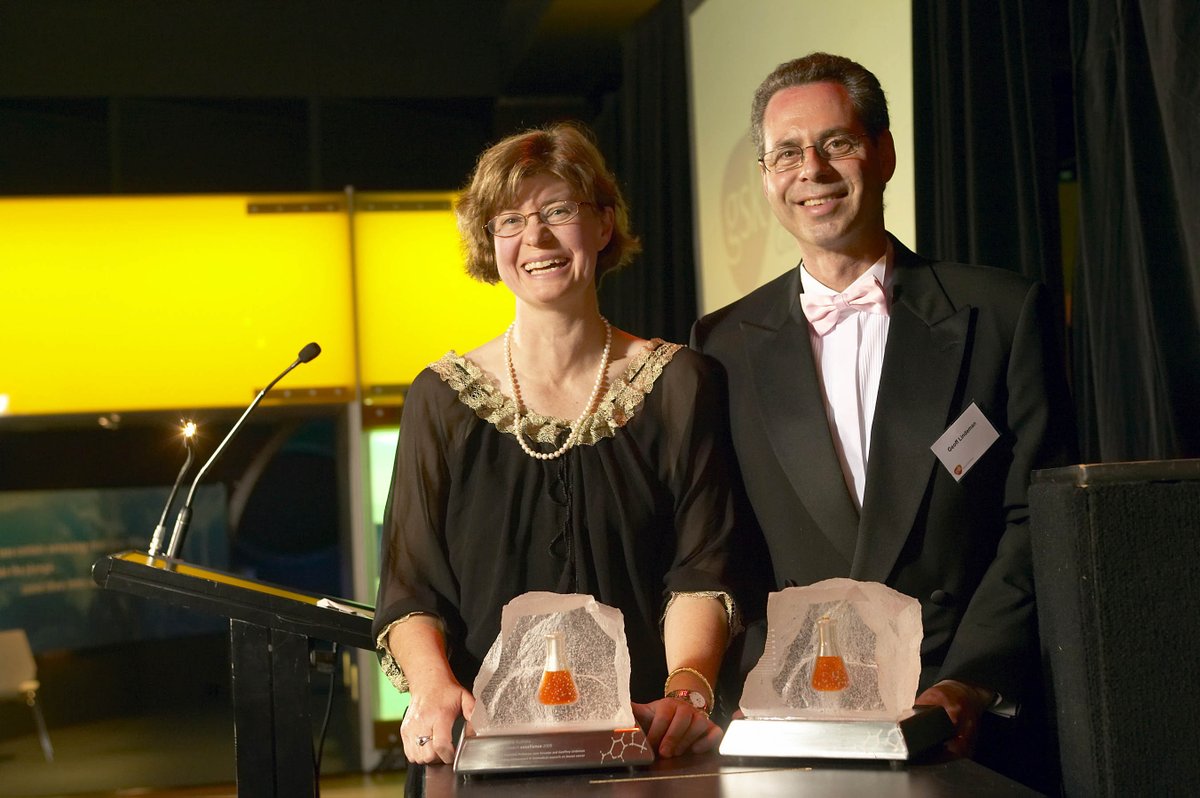 GSK_AU's tweet photo. We are inspired by our GSK Award for Research Excellence (ARE) alumni. Associate Professors Jane Visvader & Geoffrey Lindeman from @WEHI_research won the GSK ARE in 2008 for their work in #cancer #40yearsofARE https://t.co/Vi44SDdHbJ