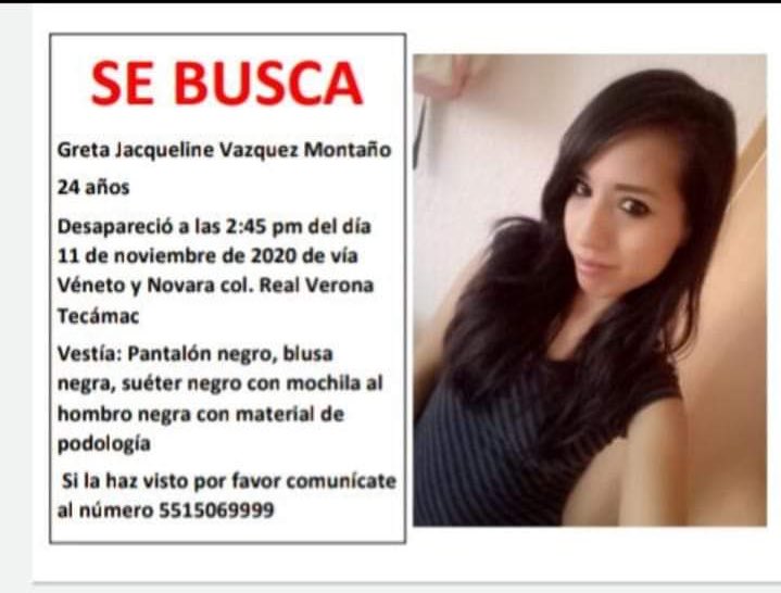 🔴🔴Pedimos su ayuda para difundir la imagen de Greta, desapareció el día de hoy a las 2:45 pm en la colonia Real Verona Tecámac. 🔴🔴 RT PARA ENCONTRARLA.