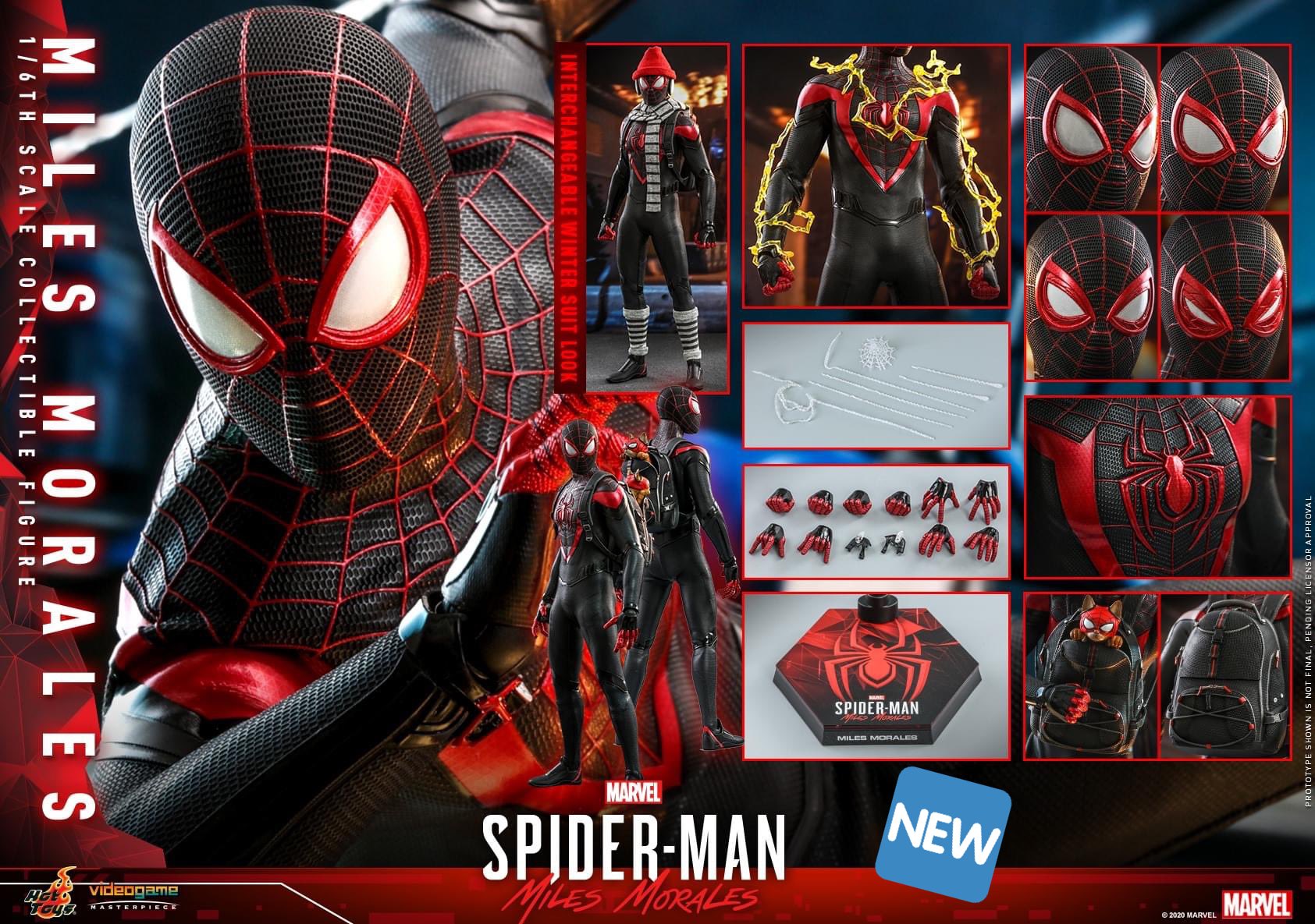 代引可】 ホットトイズ スパイダーマン マイルズ モラレス 2020 スーツ