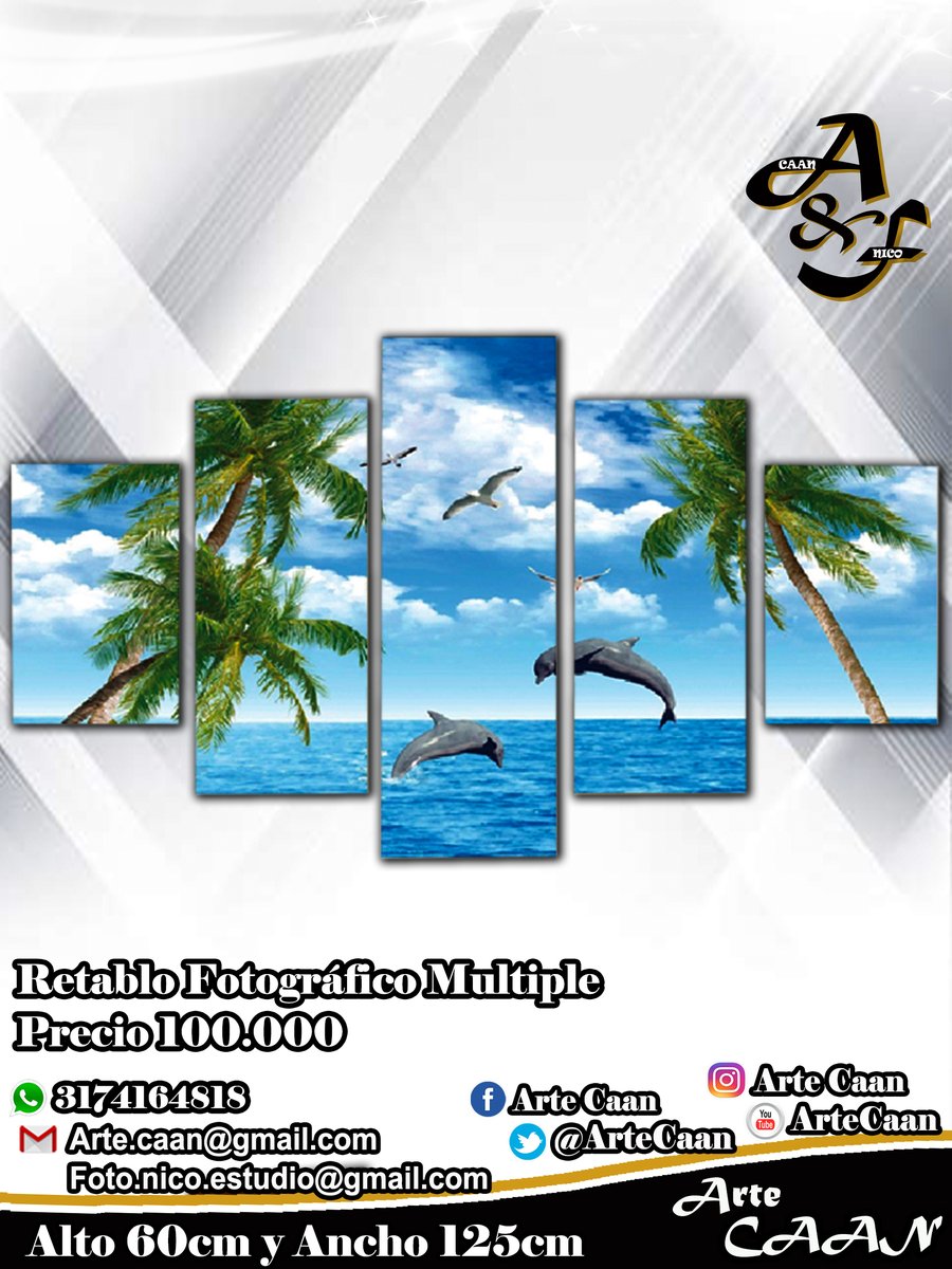 sanchez8966's tweet photo. “Multiretablos Fotográficos” ARTE CAAN &amp; FOTO NICO

Hermosas Multiretablos Fotográfico personalizado tamaño de las fotografías $100.000, Informes en el número 3214273253, fabricante Mauricio Sánchez de ARTE CAAN &amp; FOTO NICO. https://t.co/CKUaaD1bMM