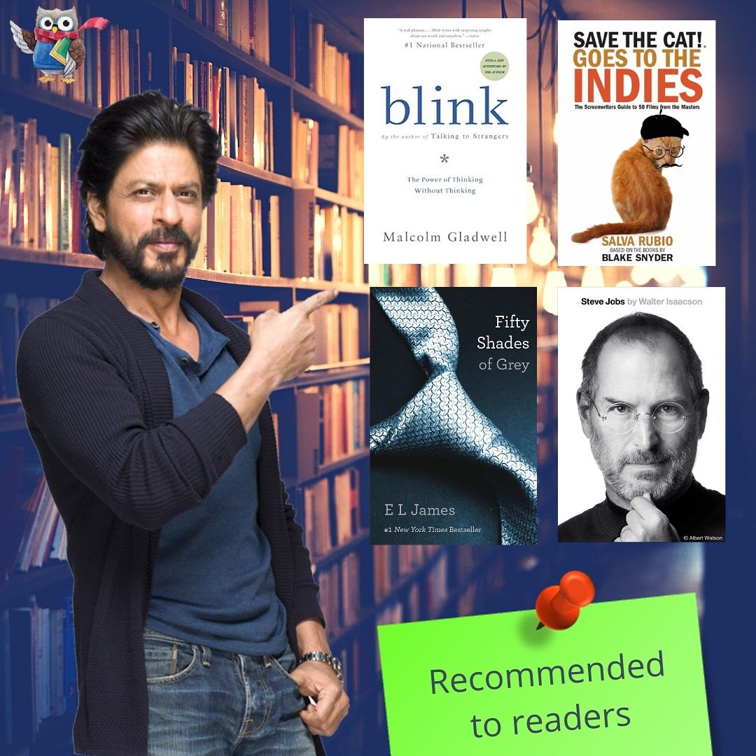 bookreofficial's tweet photo. @iamsrk On Reading:"I read anything and everything... I read three or four books at a time. I go to bookstores when I’m in London or America. I get a coffee and keep browsing for hours. 

#bookre #reading #shahrukhkhan
#srk #bookrecommendations #reader #bookstagram #bookworm https://t.co/dejHJbJTpP