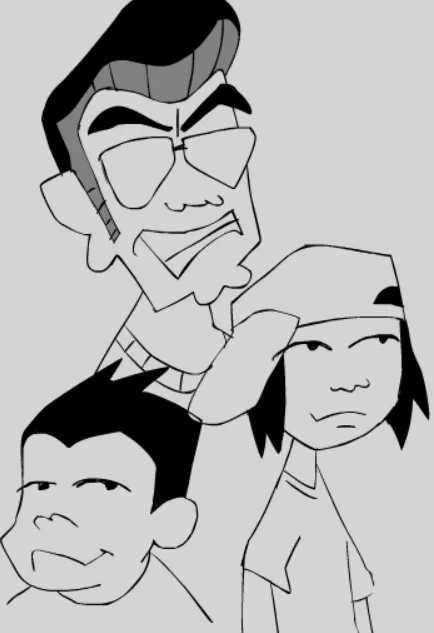 the nutshack as a 2000s adult cartoon 