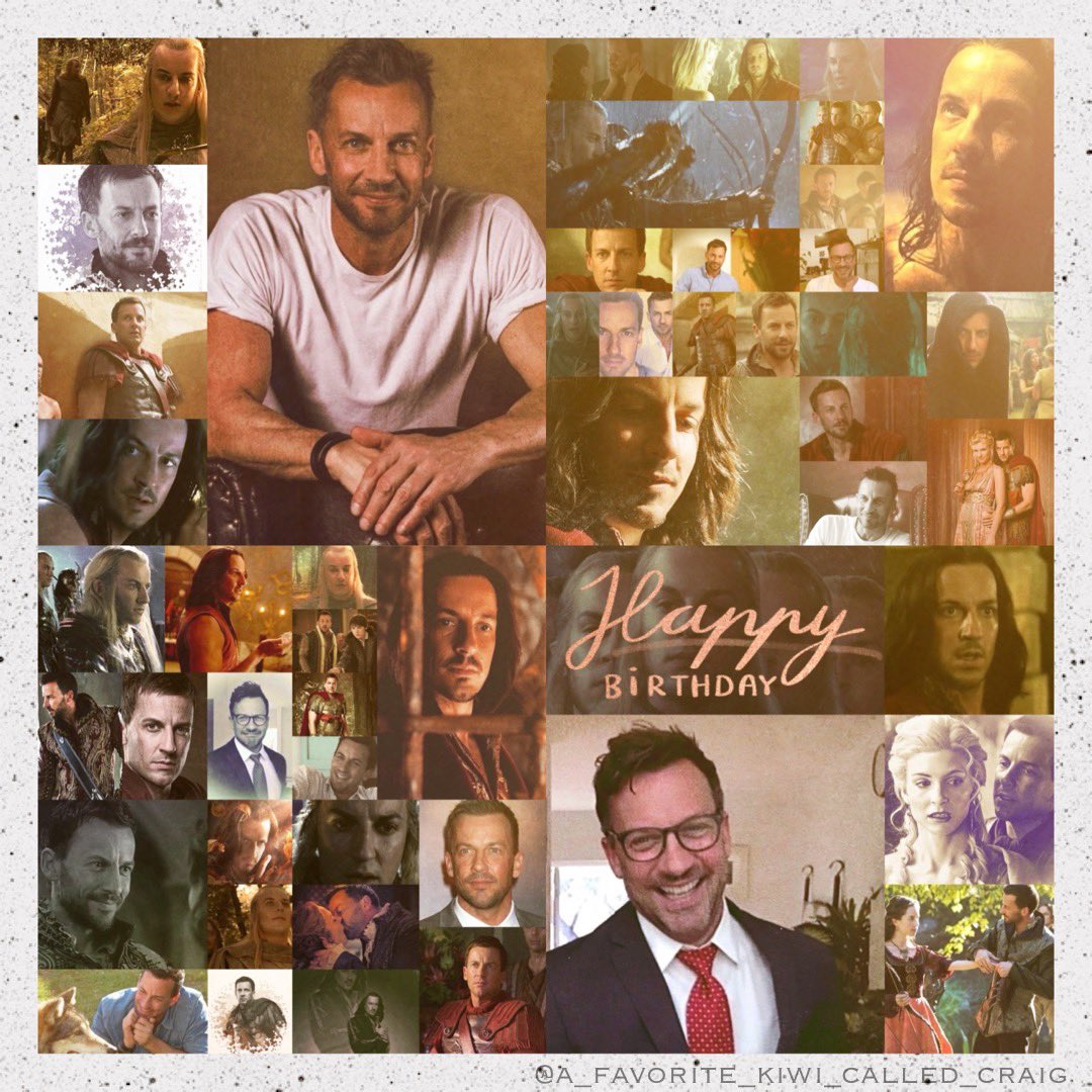 Happy 5  0  th Birthday, Craig Parker    