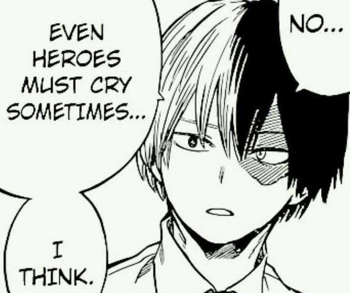 BNHA 291
.
.
.
.
.
.
.
.
.
.

even heroes must cry sometimes.... 