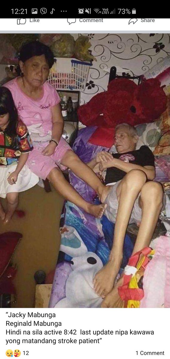 pearlychelle_ss's tweet photo. @lenirobredo ‼ NEED IMMEDIATE RESCUE ‼ STROKE PATIENT
Address: Blk 4 lot57 Celina Homes 4 Burgos Rodriguez Rizal @lenirobredo #RescuePH #UlyssesPH https://t.co/5ZegekijoN
