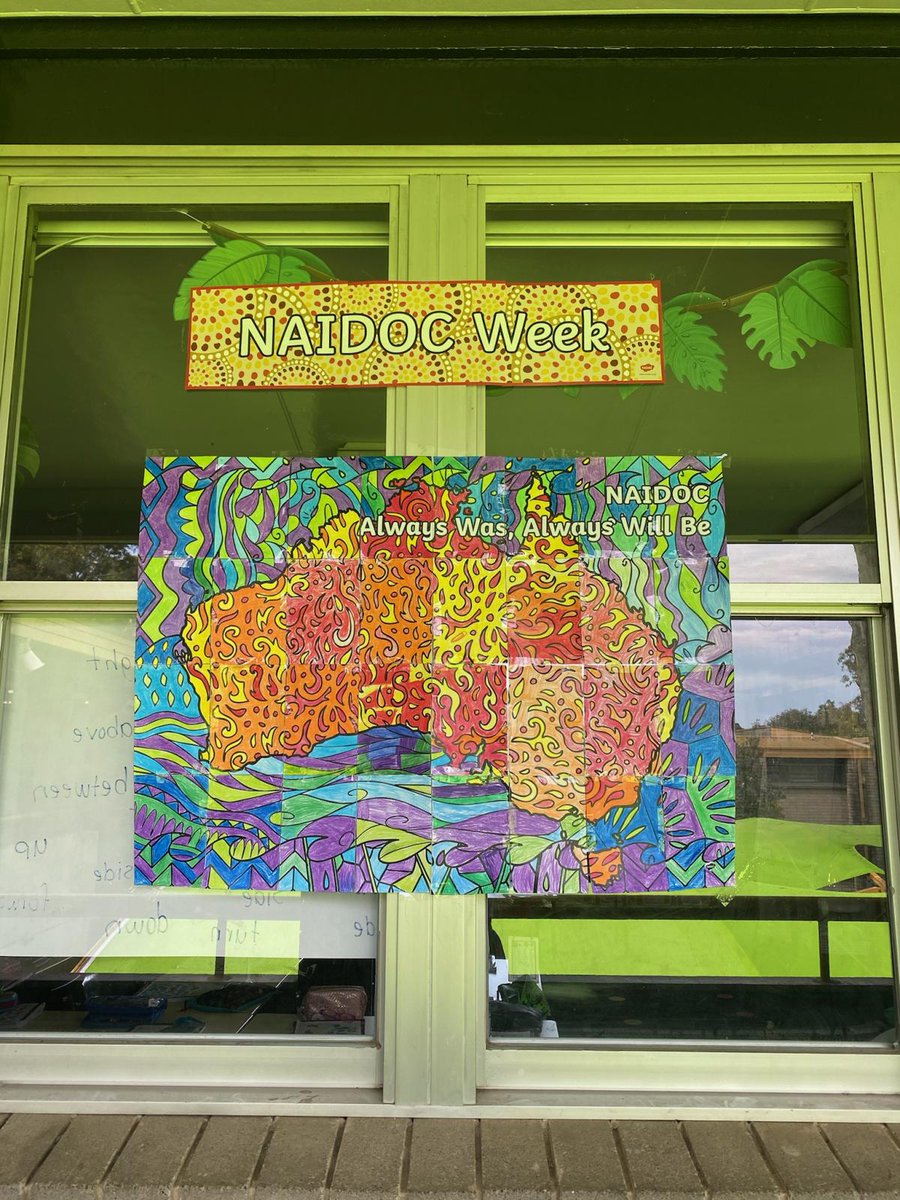 2L used a #NAIDOCWeek activity from <a href="/TwinklAustralia/">Twinkl Australia</a> It looks amazing