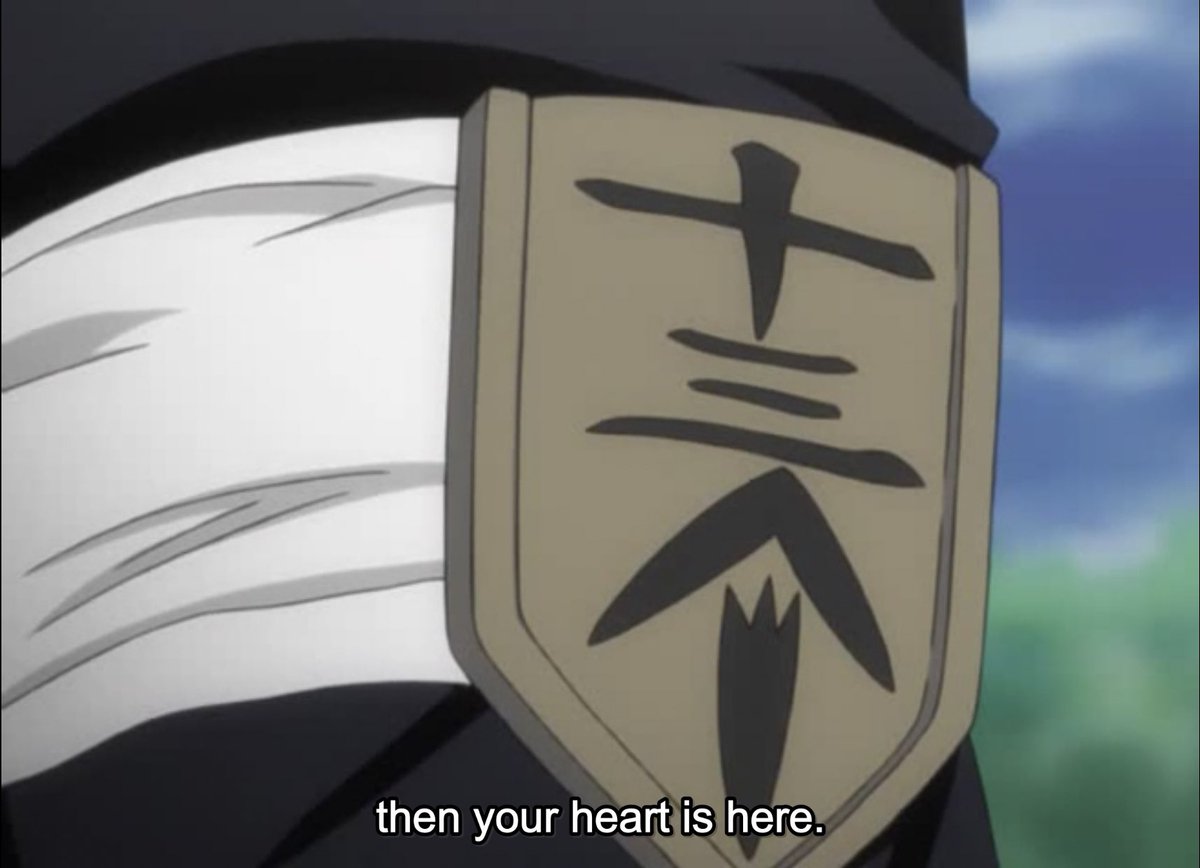 Ulquiorra Cifer fears and derides the heart because it gives others purpose. He’s never known such a life. Having nothing means having nothing to lose. Having lived a life predicated on the supposition that there is no inherent meaning in life has made him fear the abstract.