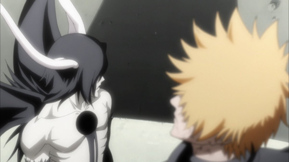 That’s why he desires nothing more than to snuff out the embers of Ichigo’s willpower. Ulquiorra won’t be swayed by an ideology that not only invalidates his life prior, but can’t even produce results for those who adhere to it. He wants to break Ichigo and Orihime.