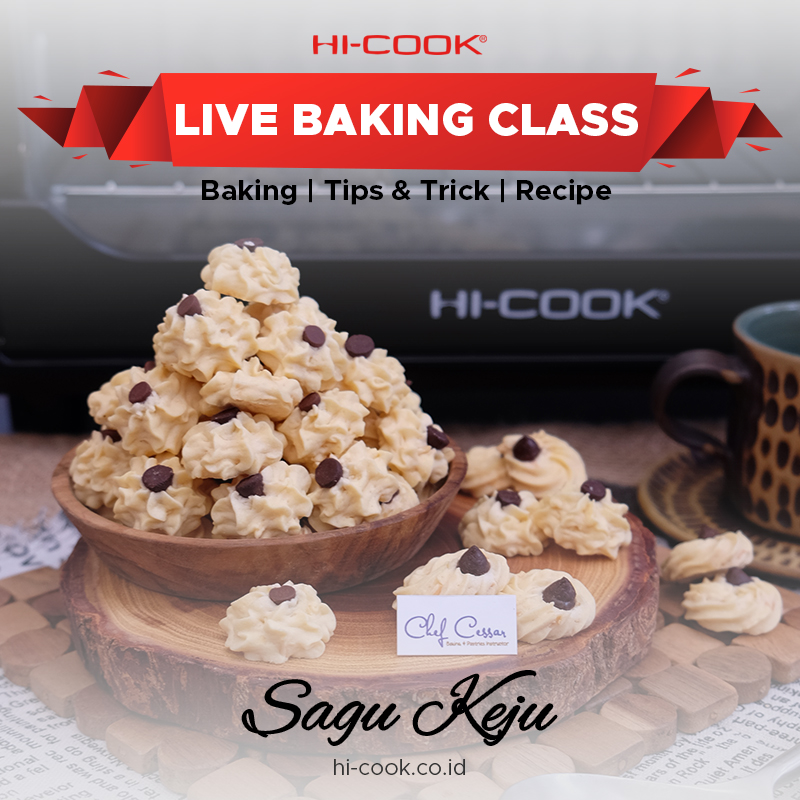 hicookofficial's tweet photo. Buat Sahabat Hi-Cook di twitter yang ketinggalan live baking class bersama @chefcessar kemarin bisa tonton tayangan ulang live di IGTV @hicookoficial yaa😉
-
#HiCook #HiCookIndonesia #HiCookOvenListrik #PandanCheeseRoll #SaguKeju https://t.co/btGR3nNZMZ