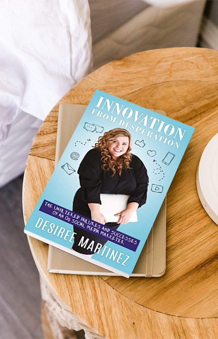TheNextStepPR's tweet photo. 📖 #HaveYouReadIt 📖
Innovation from Desperation: The Unfiltered Failures and Successes of an OG Social Media Marketer by @MrsDesireeRose
#InnovationFromDesperation #DesireeMartinez
#ShareYourInnovation

#BuyNow https://t.co/ISeB6qPOV4 https://t.co/bFJoeXtbq8